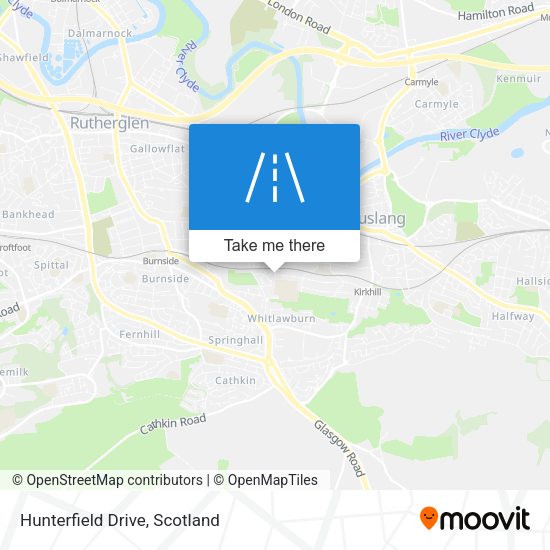 Hunterfield Drive map