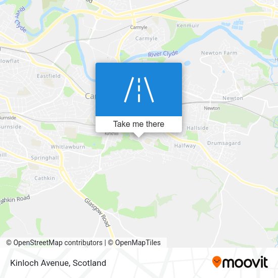 Kinloch Avenue map