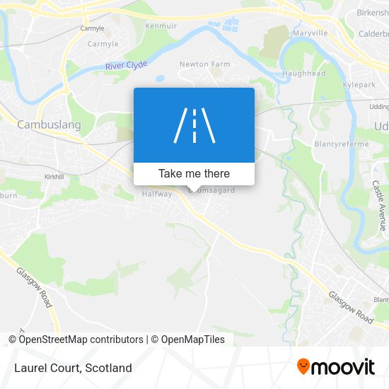 Laurel Court map