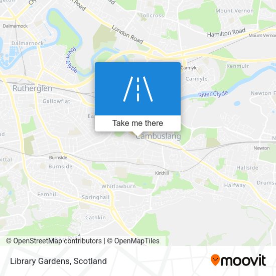 Library Gardens map