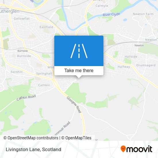 Livingston Lane map