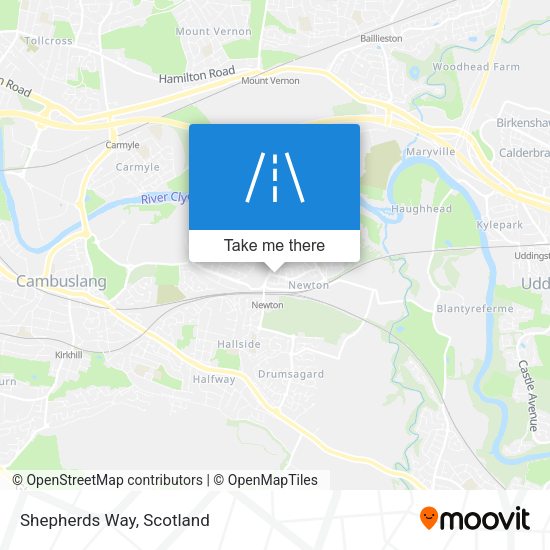 Shepherds Way map