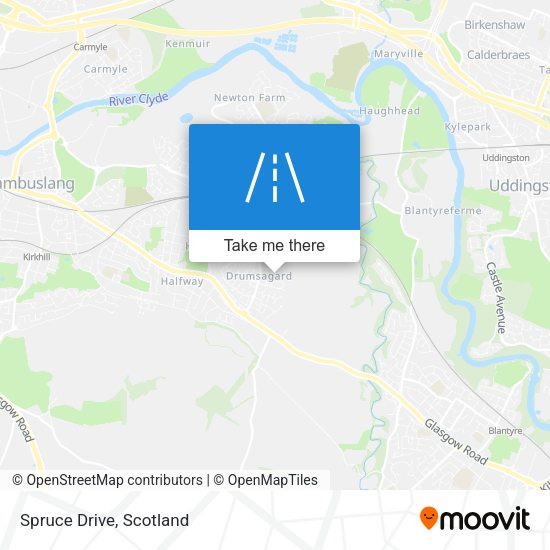 Spruce Drive map