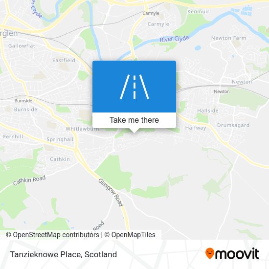 Tanzieknowe Place map