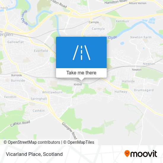 Vicarland Place map