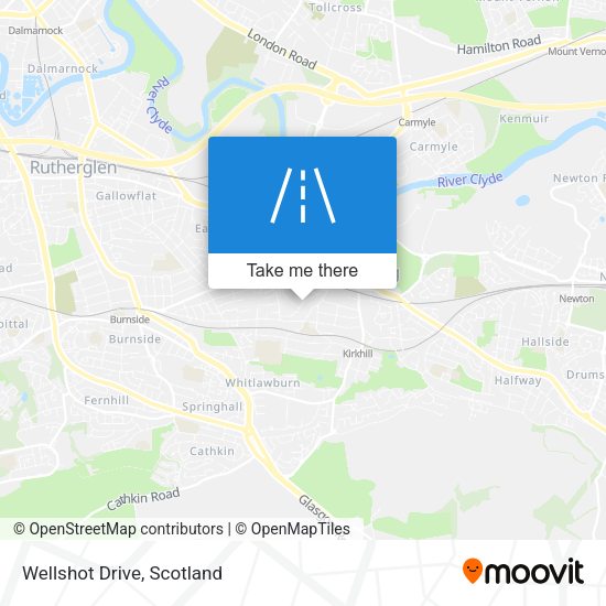 Wellshot Drive map