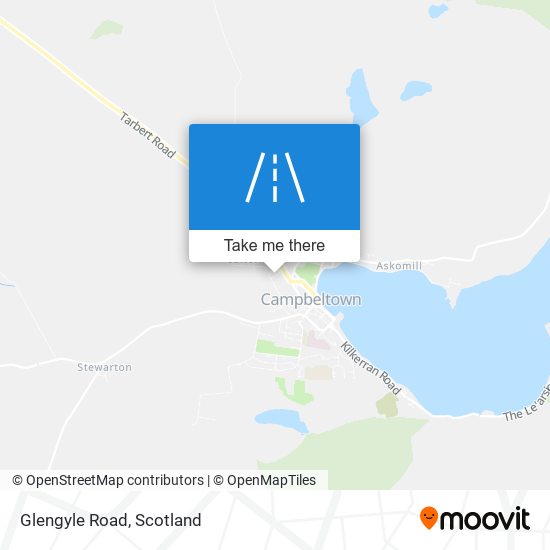 Glengyle Road map