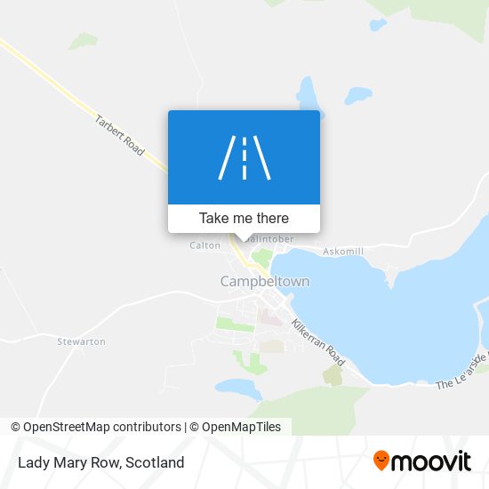 Lady Mary Row map