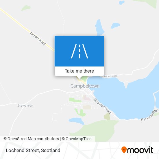 Lochend Street map