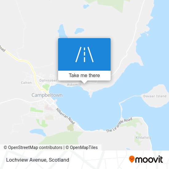Lochview Avenue map