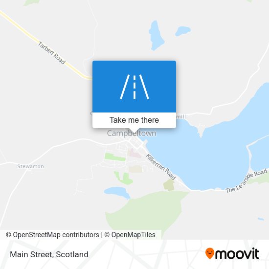 Main Street map