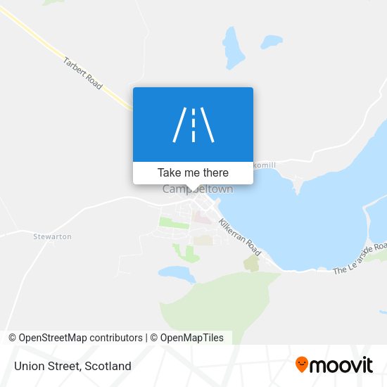 Union Street map