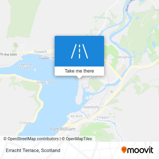 Erracht Terrace map