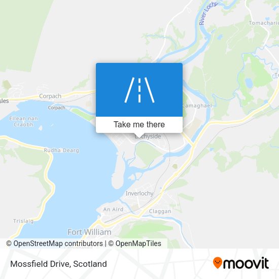 Mossfield Drive map