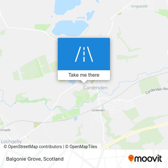Balgonie Grove map