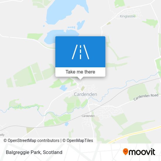 Balgreggie Park map