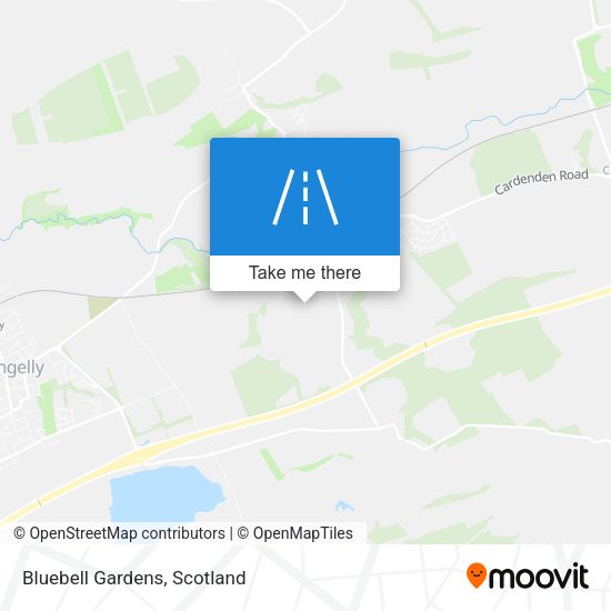 Bluebell Gardens map