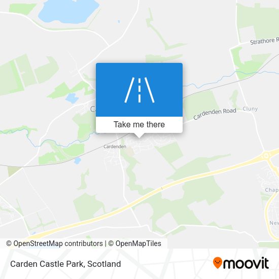 Carden Castle Park map