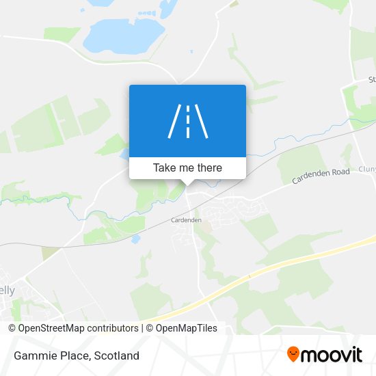 Gammie Place map