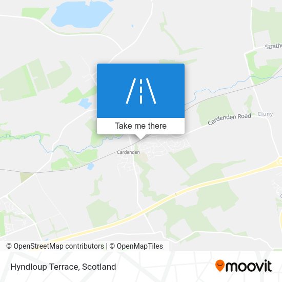 Hyndloup Terrace map