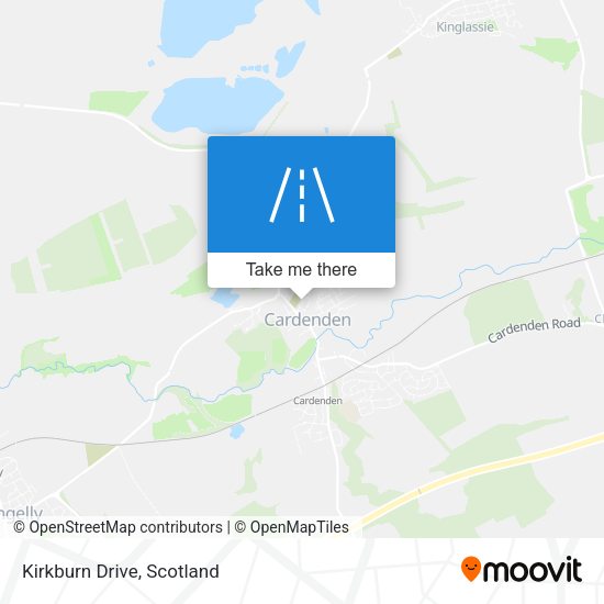 Kirkburn Drive map
