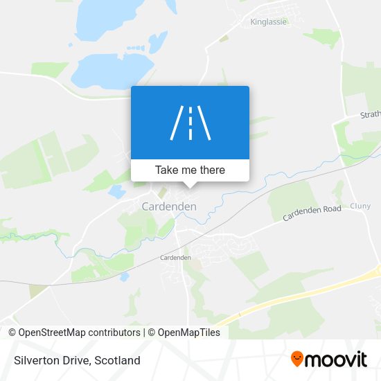 Silverton Drive map