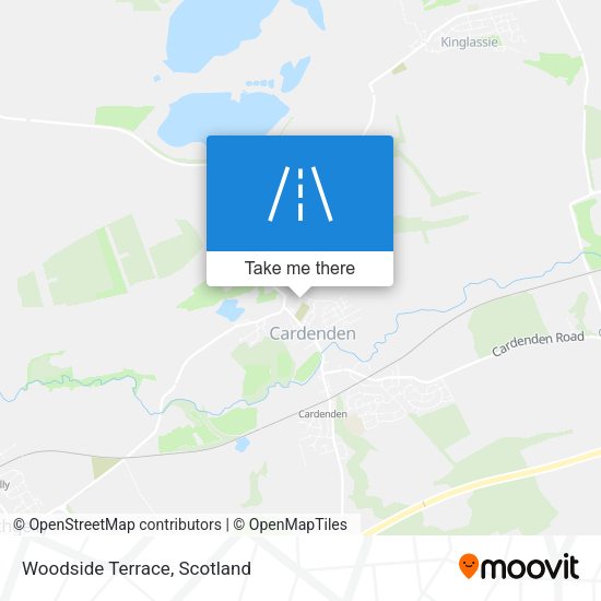 Woodside Terrace map