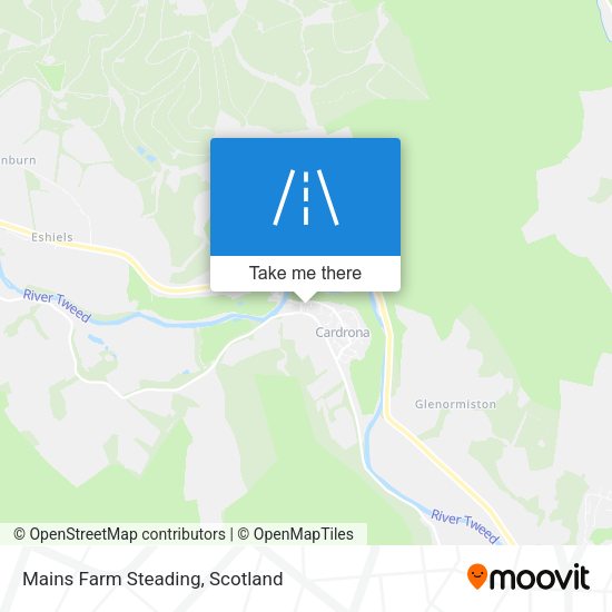 Mains Farm Steading map