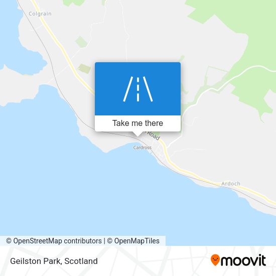 Geilston Park map
