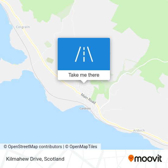 Kilmahew Drive map