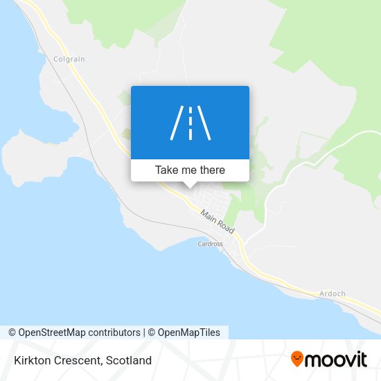 Kirkton Crescent map