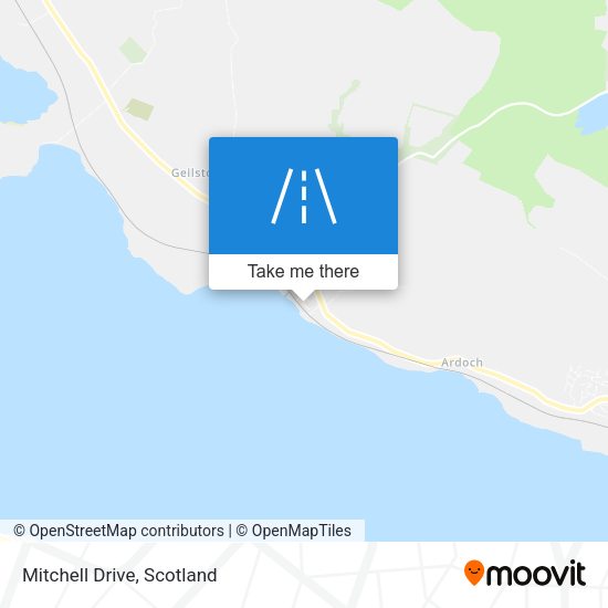 Mitchell Drive map