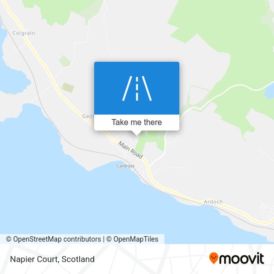 Napier Court map