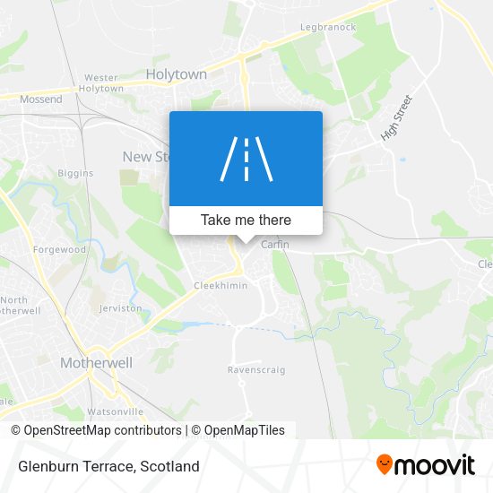 Glenburn Terrace map