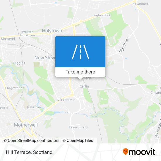 Hill Terrace map
