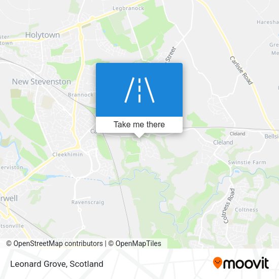 Leonard Grove map