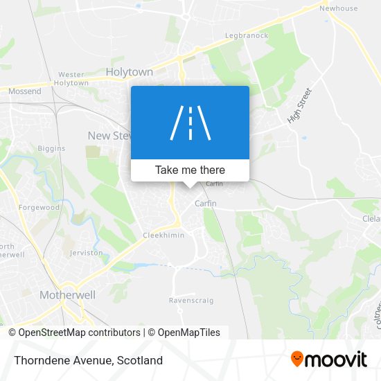 Thorndene Avenue map