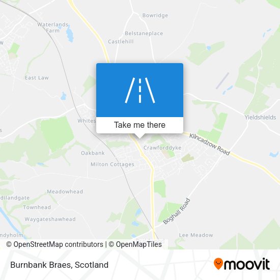 Burnbank Braes map