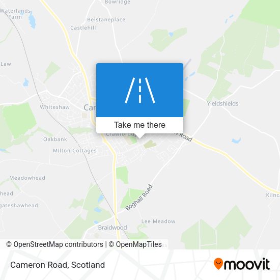 Cameron Road map