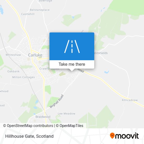 Hillhouse Gate map