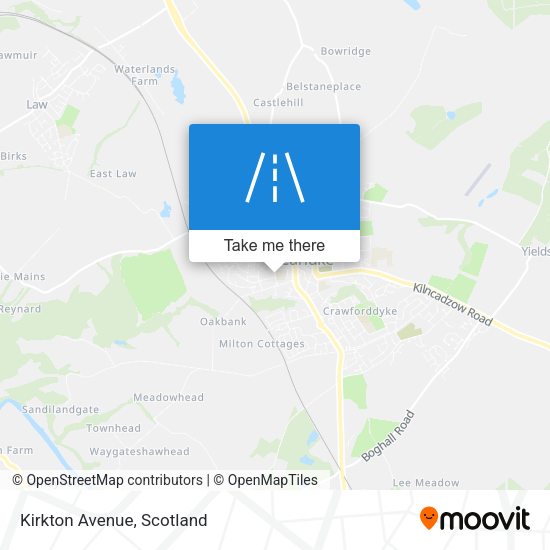 Kirkton Avenue map