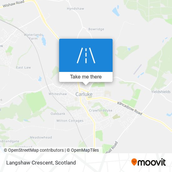 Langshaw Crescent map