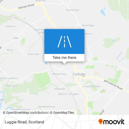 Luggie Road map