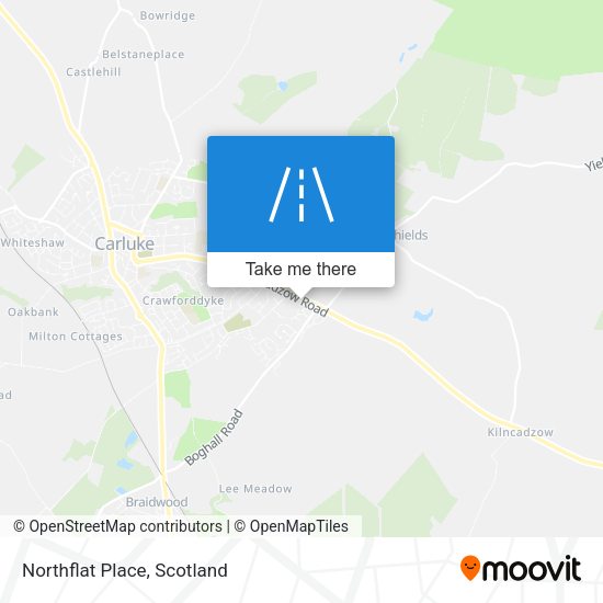 Northflat Place map