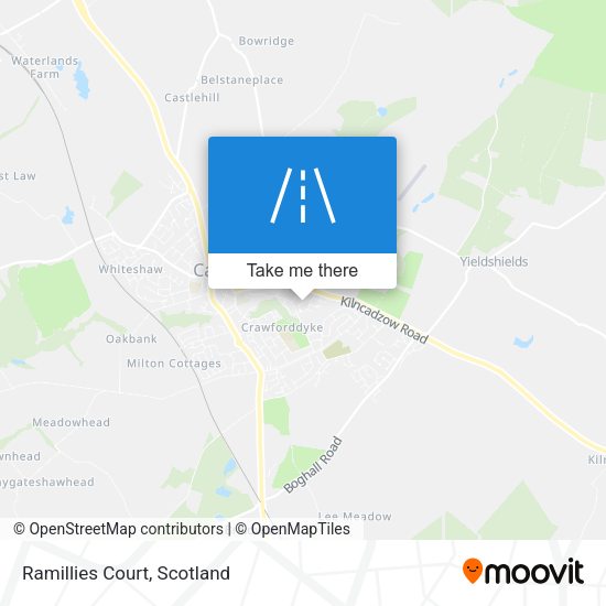 Ramillies Court map