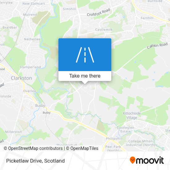 Picketlaw Drive map