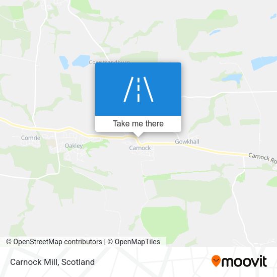 Carnock Mill map