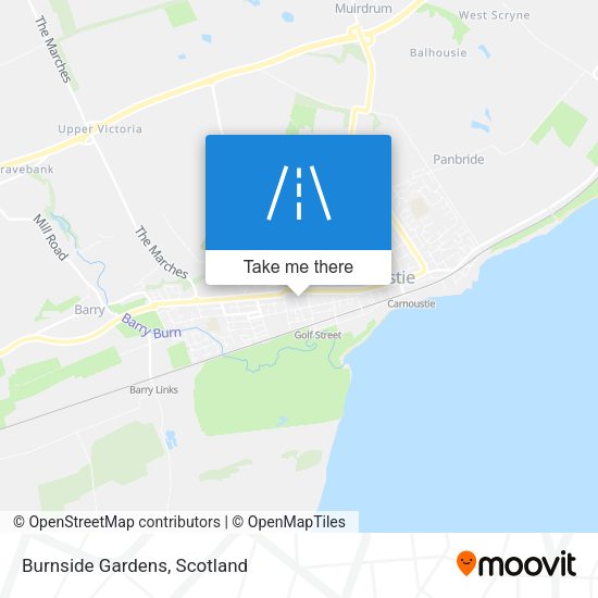 Burnside Gardens map