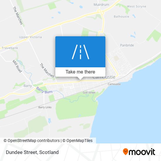 Dundee Street map