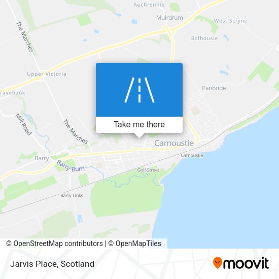 Jarvis Place map